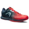 Head Sprint Pro 3.0 Men's Indoor Court Shoe (Red/Navy) -Boutique Ball Sports Store Presentation SprintPro3.0IndoorNRMNNeonRedMidnightNavy3