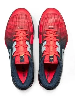 Head Sprint Pro 3.0 Men's Indoor Court Shoe (Red/Navy) -Boutique Ball Sports Store Presentation SprintPro3.0IndoorNRMNNeonRedMidnightNavy5