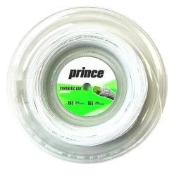 Prince Synthetic Gut 16/1.30 Original Tennis String Mini Reel (White)