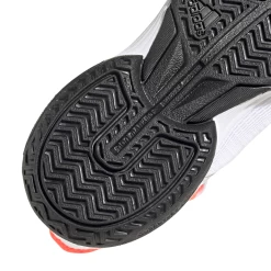 Adidas Ubersonic 4 Junior Tennis Shoe (White/Black/Solar Red) -Boutique Ball Sports Store S23742 FTW photo detail 2 white