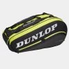 Dunlop SX Performance Thermo 8 Pack Racquet Bag (Black/Yellow) -Boutique Ball Sports Store SX Performance 8 Racket Thermo Bag lrg V1