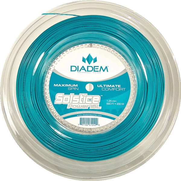 Diadem Solstice Power 16L /1.25Tennis String Reel (Teal) 3 Diadem Solstice Power 16L /1.25Tennis String Reel (Teal)