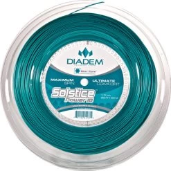 Diadem Solstice Power 18/1.15 Tennis String Reel (Teal)