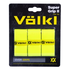 Volkl Super Grip II Overgrip 3 Pack (Neon Yellow)