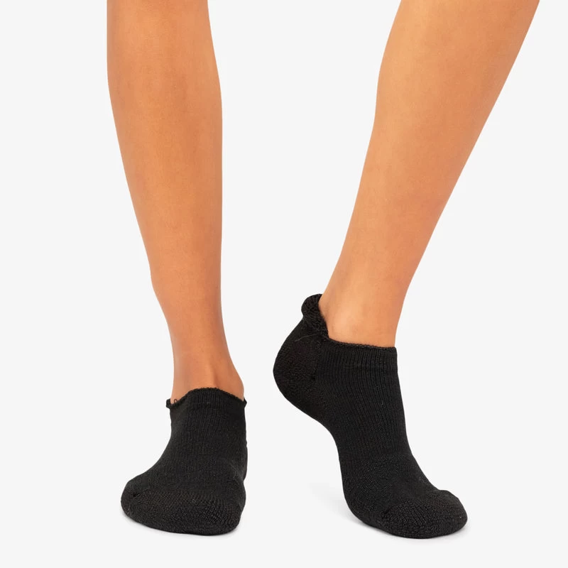 Thorlo Tennis Unisex Rolltop Socks (Black) 4 Thorlo Tennis Unisex Rolltop Socks (Black) - Image 2