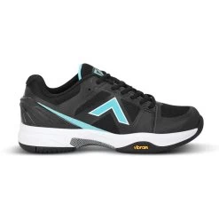 Tyrol Striker Pro V Women's Pickleball Shoe (Black/Teal)