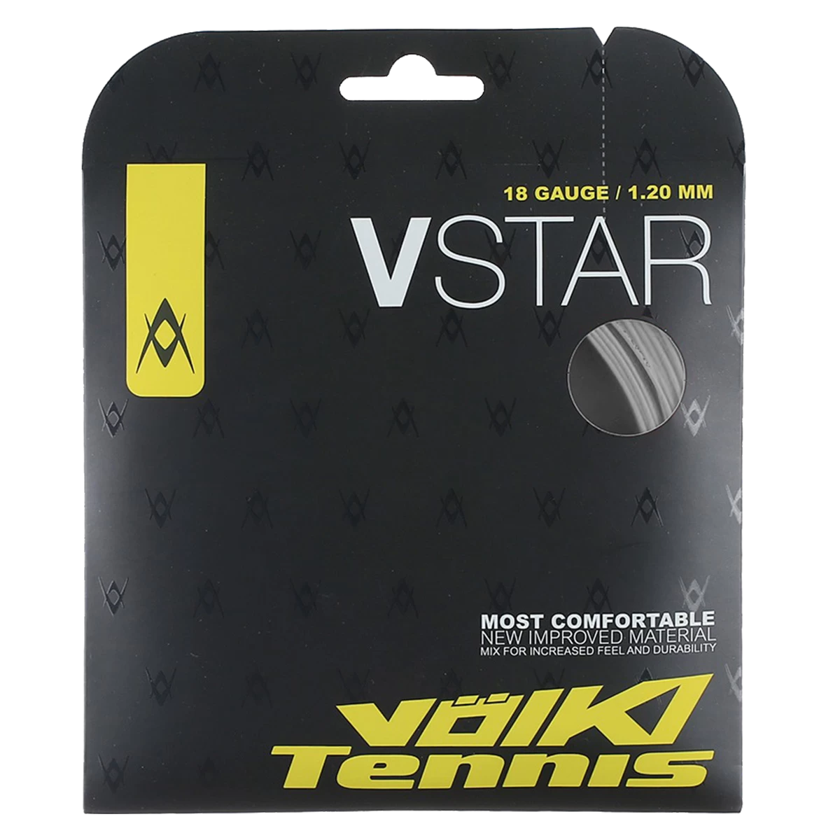Volkl V-Star 18/1.20 Tennis String (White) 3 Volkl V-Star 18/1.20 Tennis String (White)