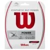 Wilson Synthetic Gut Power 16/1.30 Tennis String (Red) -Boutique Ball Sports Store WR830130216 Syn Gut Power 16 Red