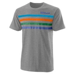 Wilson Men's Slams Tech Tee (Grey)