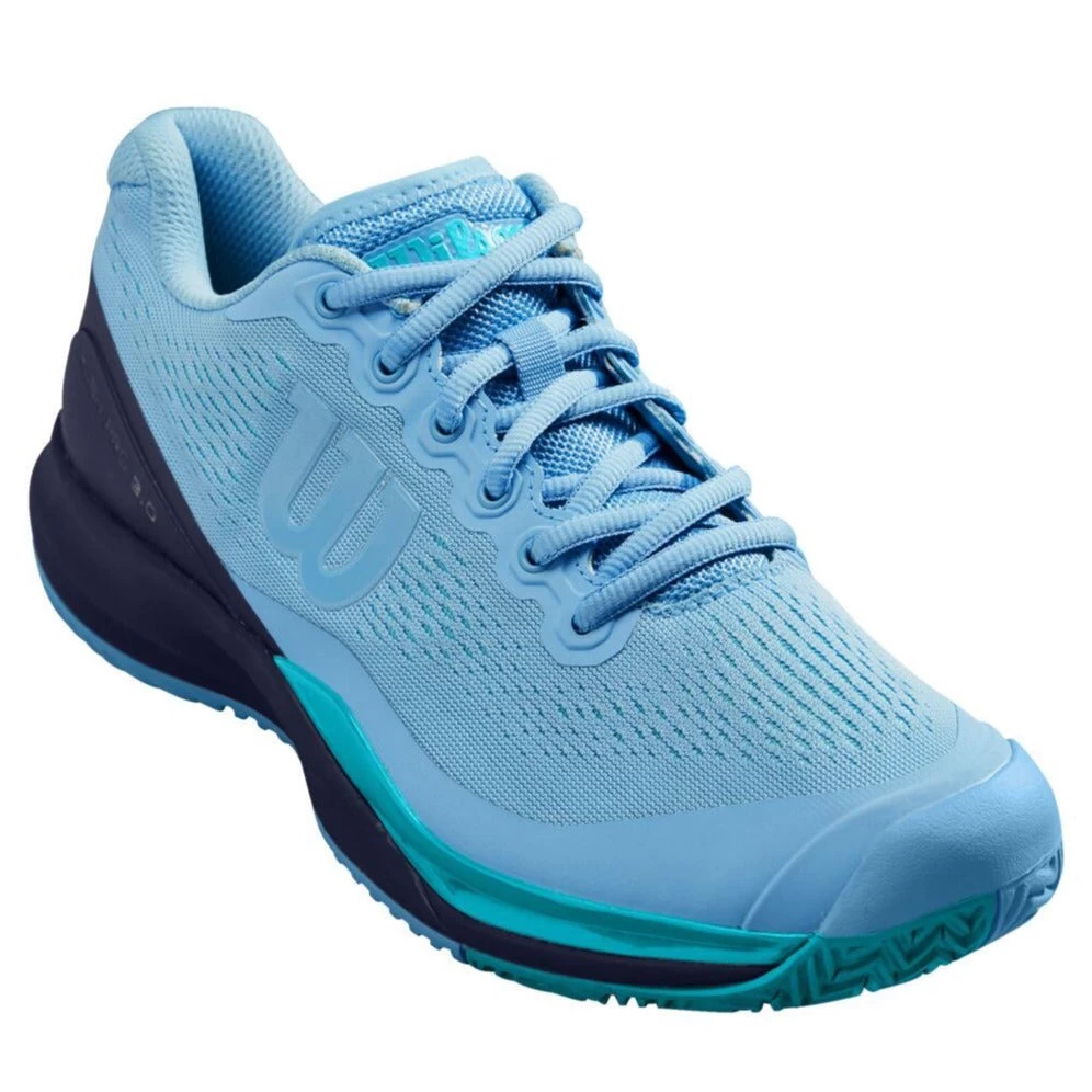 Wilson Rush Pro 3.0 Women's Tennis Shoe (Blue) 3 Wilson Rush Pro 3.0 Women's Tennis Shoe (Blue)