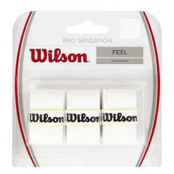 Wilson Pro Sensation Overgrip 3 Pack (White)