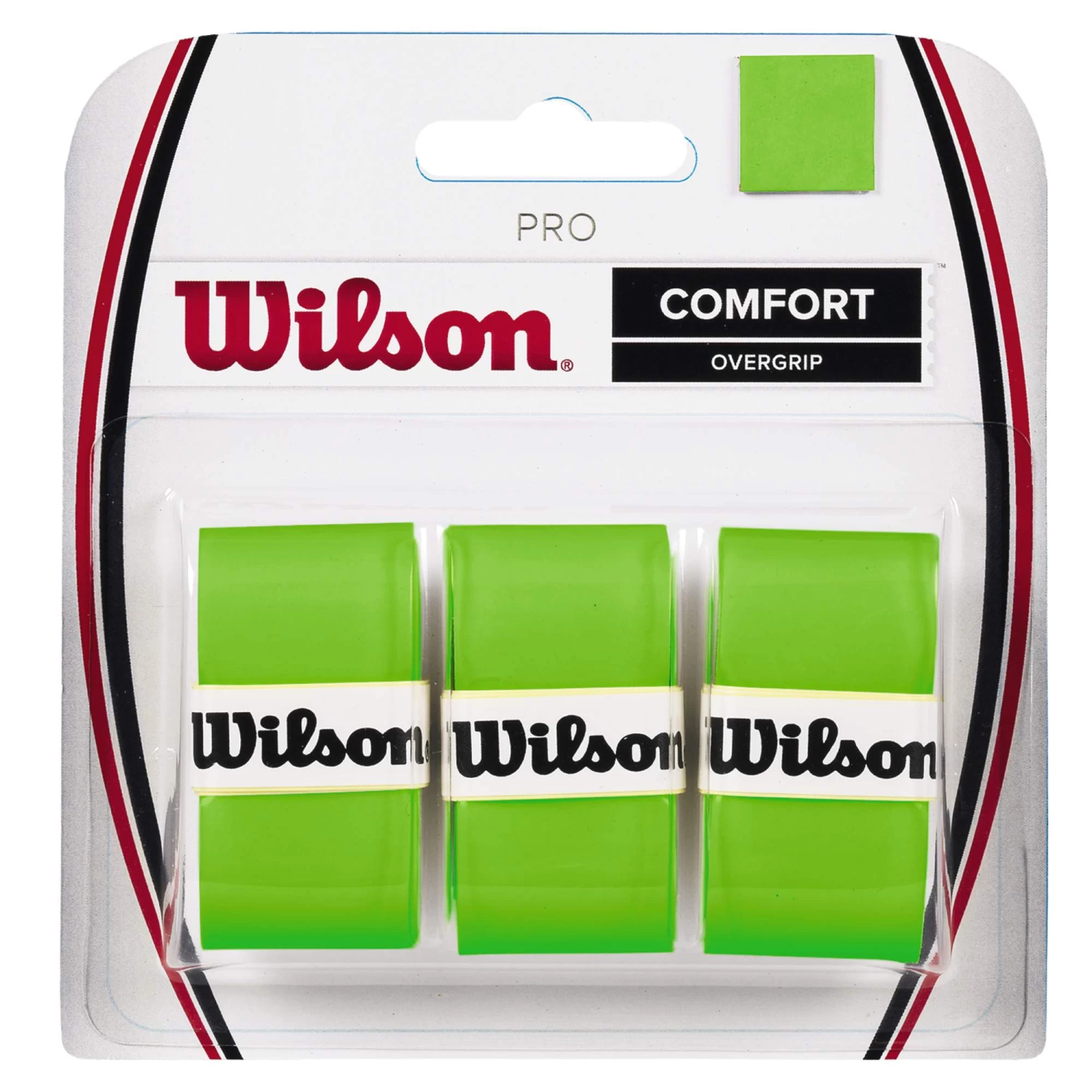 Wilson Pro Overgrip 3 Pack (Green) 3 Wilson Pro Overgrip 3 Pack (Green)