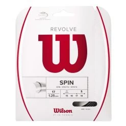 Wilson Revolve 17/1.25 Tennis String (Black)