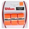Wilson Pro Overgrip 3 Pack (Orange) -Boutique Ball Sports Store Wilson ComfortGripOrange