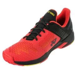 Yonex Power Cushion Sonicage 2 Clay Men's Tennis Shoe (Red/Black) -Boutique Ball Sports Store YonexPowerCushionSonicage2ClayMen sTennisShoe5