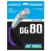 Yonex BG 80 Badminton String (Violet) -Boutique Ball Sports Store Yonex BG 80 Badminton String Violet