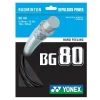 Yonex BG 80 Badminton String (Black) -Boutique Ball Sports Store Yonex BG 80 Badminton String blk