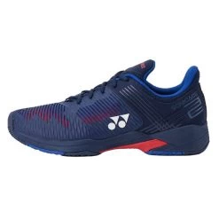 Yonex Power Cushion Sonicage 2 Wide Men's Tennis Shoe (Navy/Red) -Boutique Ball Sports Store Yonex sonicage2w 3