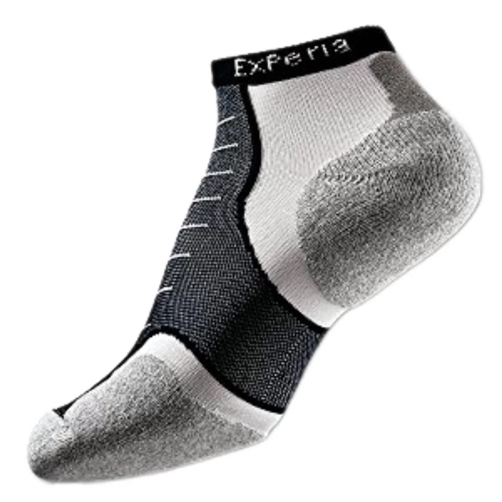 Thorlo Experia Micro-Mini Unisex Sock (Black) 3 Thorlo Experia Micro-Mini Unisex Sock (Black)