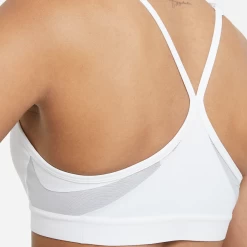 Nike Women's Dri-FIT Indy Light Support Padded V-Neck Sports Bra (White) -Boutique Ball Sports Store dri fit indy light support padded v neck sports bra wc1dS5 0a0ad87f 6760 4c22 9bfb e4fec58d6d48
