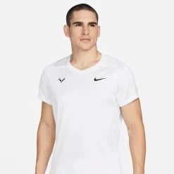 Nike Men's Rafa Dri-FIT Challenger Top (White) -Boutique Ball Sports Store effbc823 3eb8 425b 9e84 853ae215df62