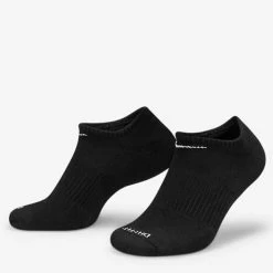 Nike Everyday Plus Cushioned Low-Cut Socks (Black)