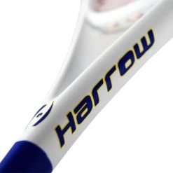 Harrow Vapor Ultralite (White/Royal/Yellow) -Boutique Ball Sports Store harrow vapor ultralight squash racquet white royal yellow 4