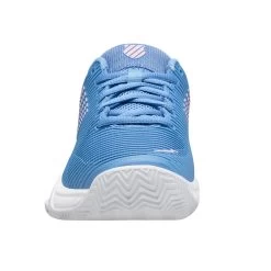 K-Swiss Hypercourt Express 2 Clay Court HB Women's Tennis Shoe (Blue/Pink) -Boutique Ball Sports Store k swiss Hypercourt Express 2 All Court Women s Tennis Shoe Blue Pink K96614 454 Front
