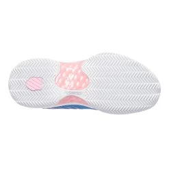 K-Swiss Hypercourt Express 2 Clay Court HB Women's Tennis Shoe (Blue/Pink) -Boutique Ball Sports Store k swiss Hypercourt Express 2 All Court Women s Tennis Shoe Blue Pink K96614 454 Sole