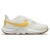 Nike Air Zoom GP Turbo Women's Tennis Shoe (White/Gold) -Boutique Ball Sports Store nikecourt air zoom gp turbo womens hard court tennis shoes mVBZTQ
