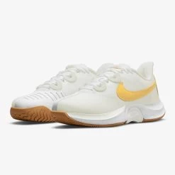 Nike Air Zoom GP Turbo Women's Tennis Shoe (White/Gold) -Boutique Ball Sports Store nikecourt air zoom gp turbo womens hard court tennis shoes mVBZTQ 77dd2638 ece1 4ce2 9227 053875218541