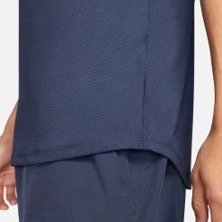 Nike Men's Dri-FIT Slam Top (Obsidian/White) -Boutique Ball Sports Store nikecourt breathe slam tennis top lbB2Dn 9