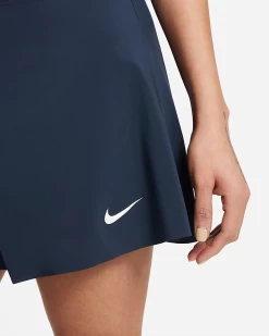 Nike Women's Dri-FI ADV Slam Skirt (Obsidian/White) -Boutique Ball Sports Store nikecourt dri fit adv slam tennis skirt vgfKN4 2