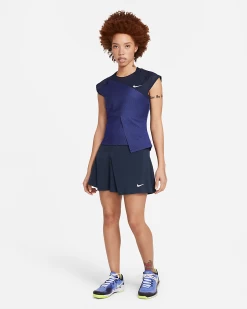 Nike Women's Dri-FI ADV Slam Skirt (Obsidian/White)