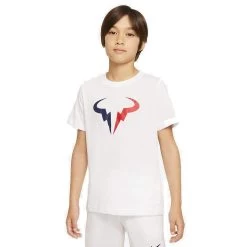 Nike Boys Dri-FIT Rafa Top (White/Blue/Red)