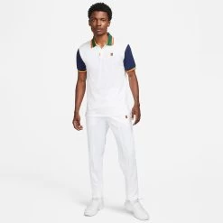 Nike Men's Heritage Suit Pant (White) -Boutique Ball Sports Store nikecourt tennis trousers szHqpc 5