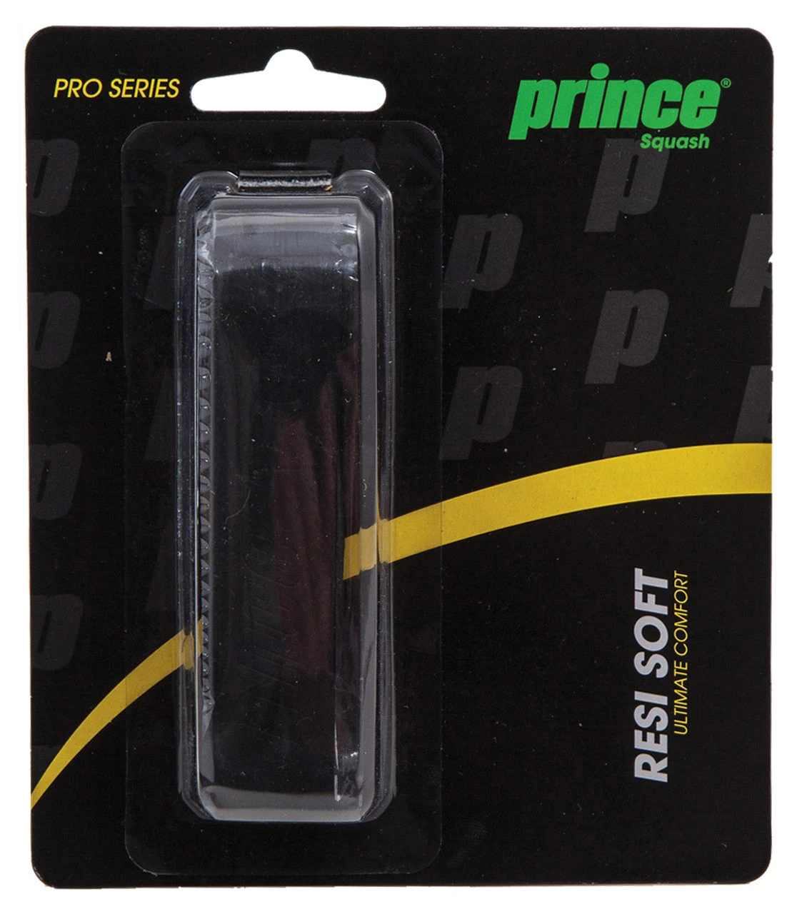 Prince Resi Soft Squash Replacement Grip (Black) 3 Prince Resi Soft Squash Replacement Grip (Black)