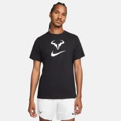 Nike Men's Dri-FIT Tee Rafa (Black/White)