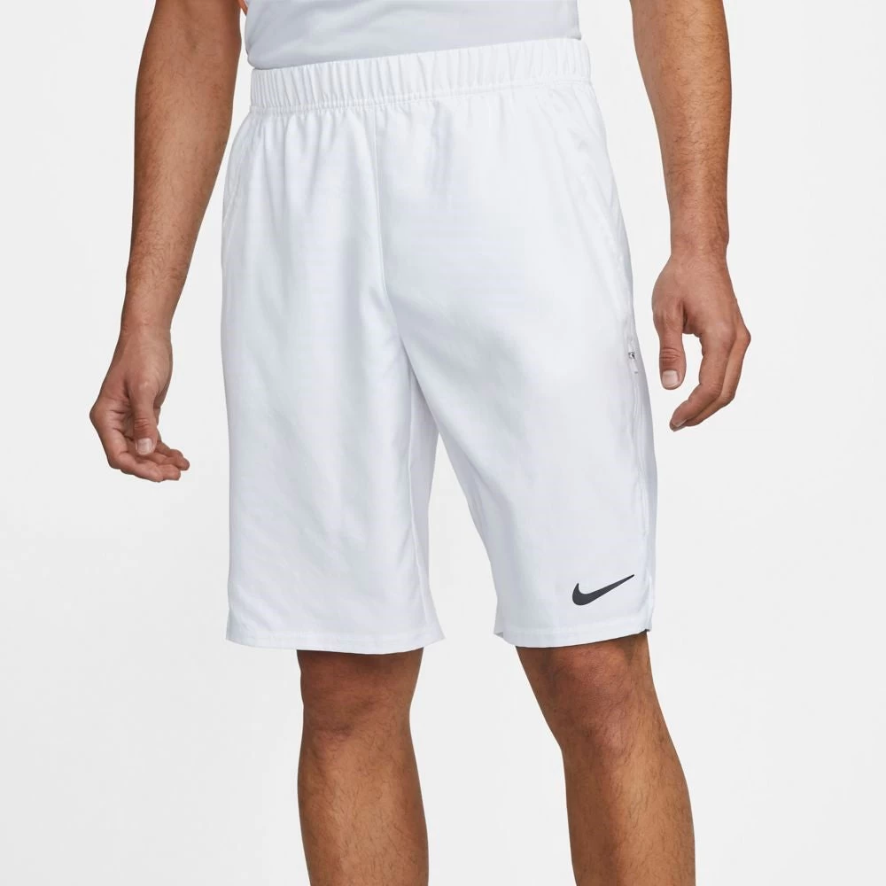 Nike Men's Court Dri-Fit Victory Short 11-inch (White/Black) 4 Nike Men's Court Dri-Fit Victory Short 11-inch (White/Black) - Image 2