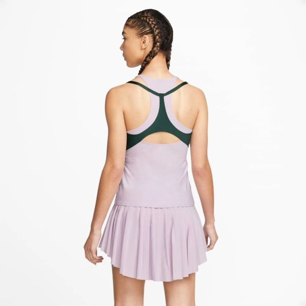 Nike Women's Dri-FIT Advantage Novelty Tank (Pink/Green) 5 Nike Women's Dri-FIT Advantage Novelty Tank (Pink/Green) - Image 3